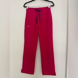 Figs Hot Pink Technical Collection Pants